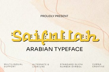 Saifullah Typeface