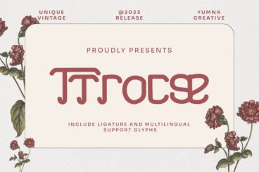 Ttrocse Display Font