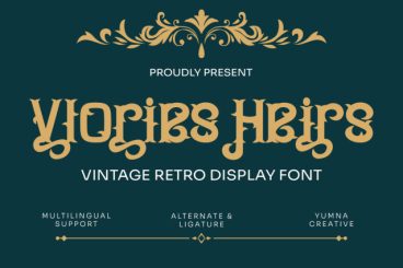 Vlories Heirs Display Font