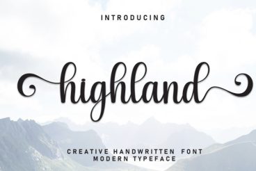 Highland Script Font