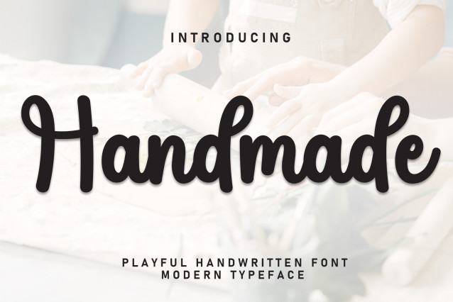 Handmade Script Typeface - Befonts