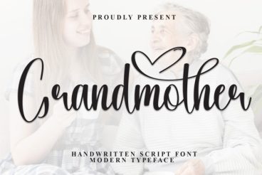 Grandmother Script Font
