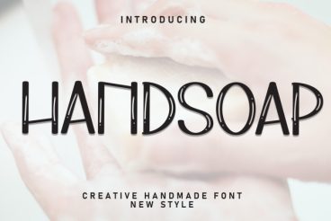 Handsoap Display Font
