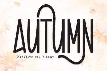 Autumn Display Font