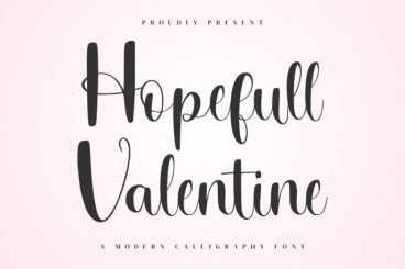 Hopeful Valentine Script Font