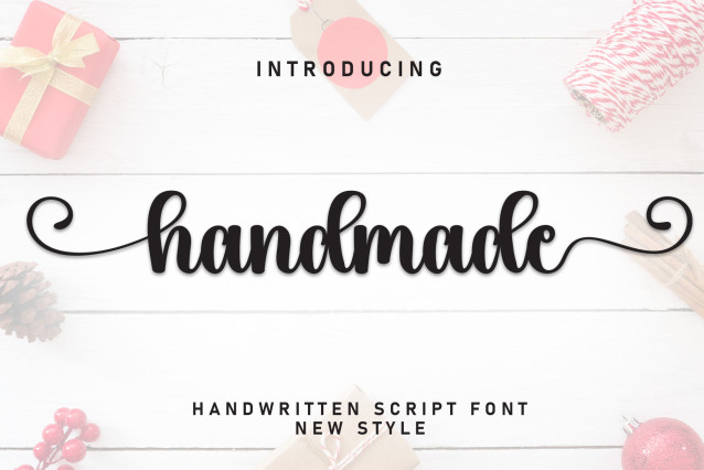 Handmade Script Typeface - Befonts