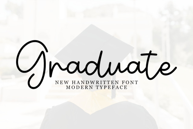 Graduate Script Font - Befonts