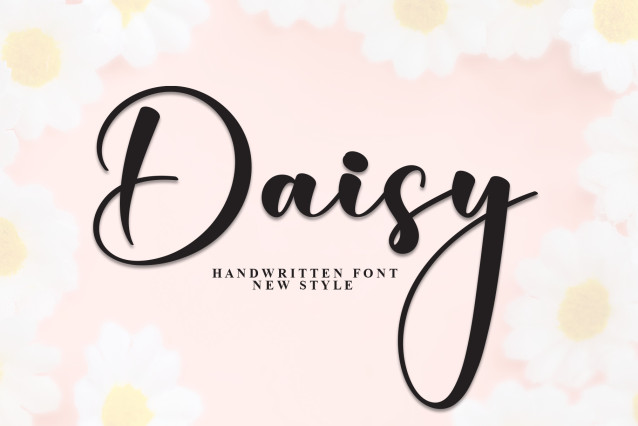Daisy Script Font - Befonts