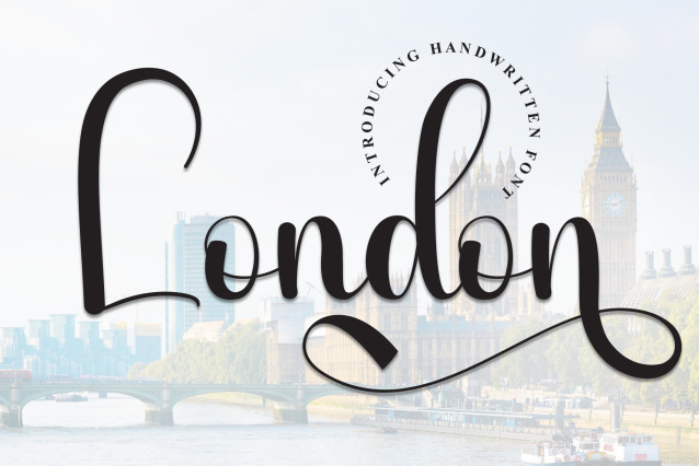 London Script London Script Font - Befonts