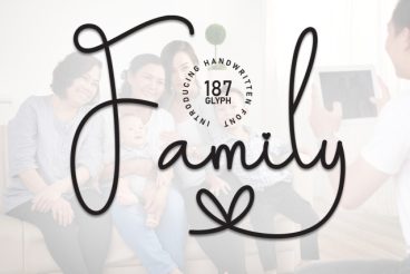 Family Script Font