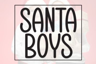 Santa Boys Display Font