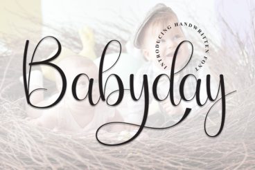 Babyday Script Typeface