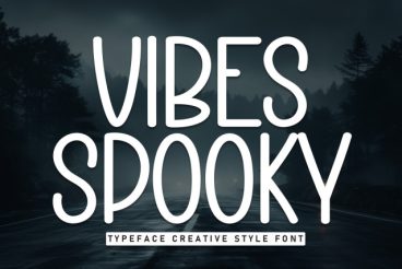 Vibes Spooky Display Font