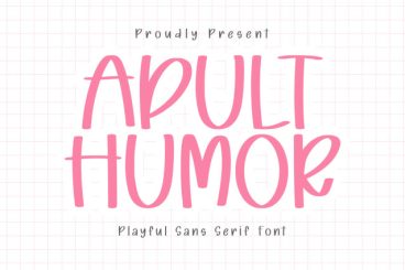 Adult Humor Script Font