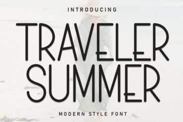 Traveler Summer Display Font