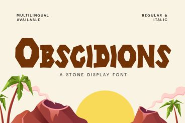 Obscidions Font