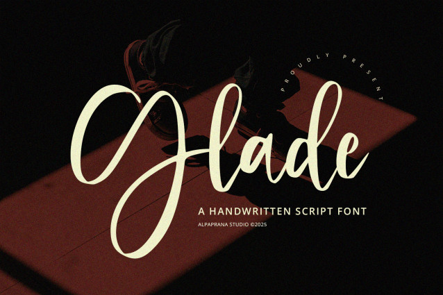 Glade Script Font
