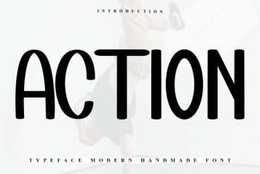 Action Brush Font