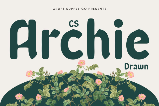 CS Archie Drawn Font - Befonts