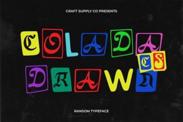 CS Colada Drawn Font