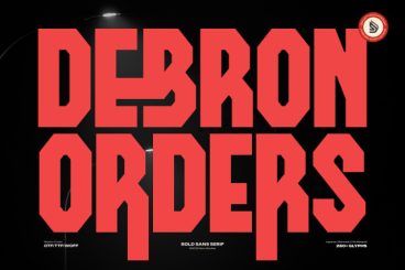 Debron Orders Font