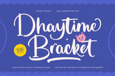 Dhaytime Bracket Font
