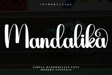 Mandalika Script Font