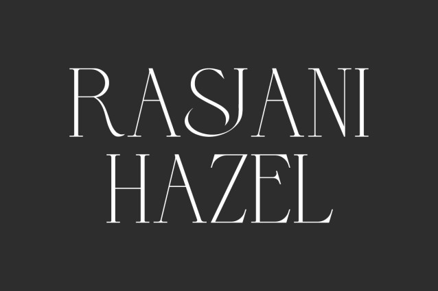 Rasjani Hazel Font