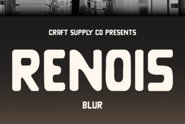 Renois Blur Font