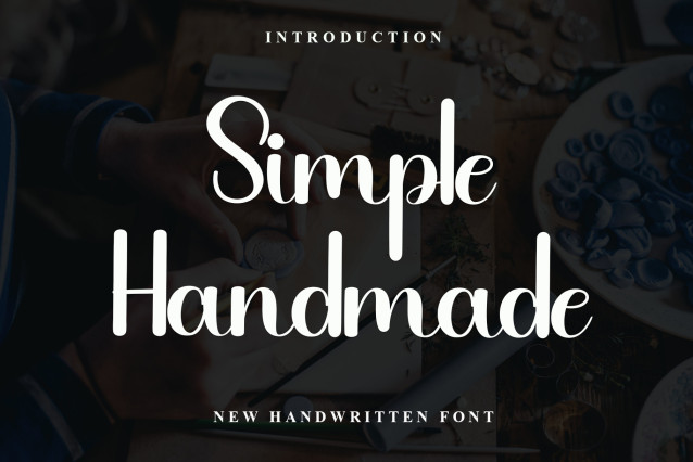 Simple Handmade Script Font - Download Free Font