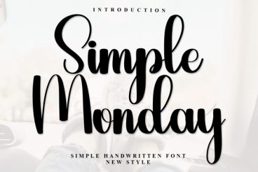 Simple Monday Script Font