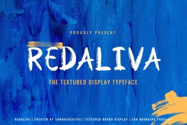 Redaliva Brush Font