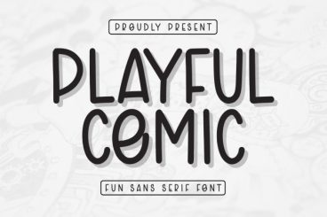 Playful Comic Display Font