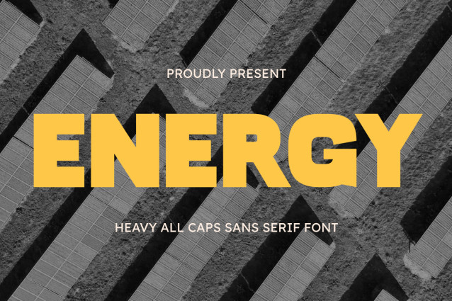 Energy Font