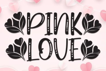 Pink Love Display Font