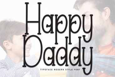 Happy Daddy Display Font