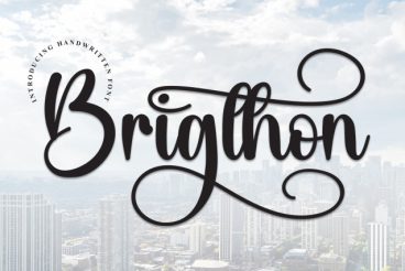 Brigthon Script Font