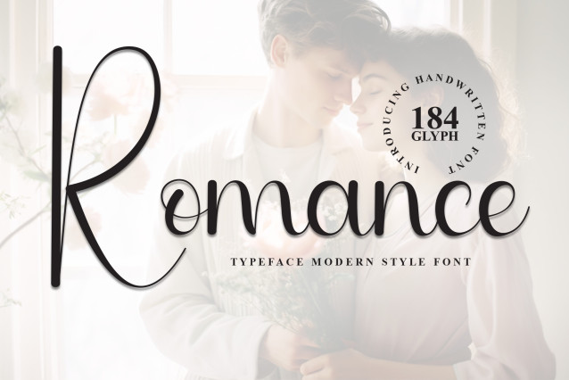 Ronance Script Romance Script Font - Befonts