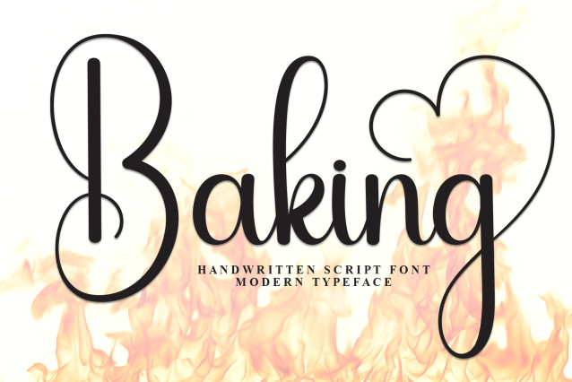 Baking Script Font - Download Free Font
