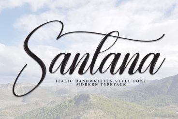 Santana Script Font