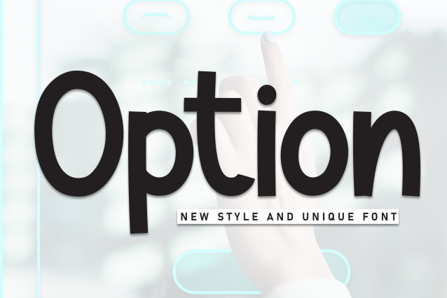 Option Display Font - Befonts