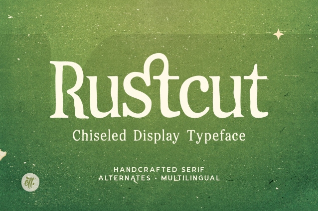 Rustcut Font - Befonts