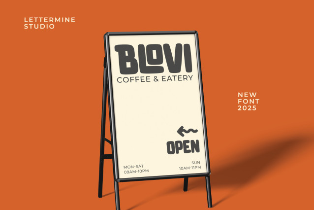 Blovi Core Font preview image 5