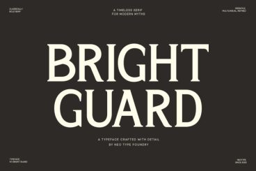 Bright Guard Font