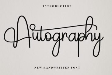 Autography Script Font