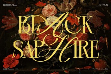 Black Saphire Font