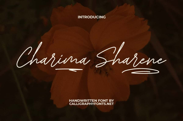 Charima Sharene Font
