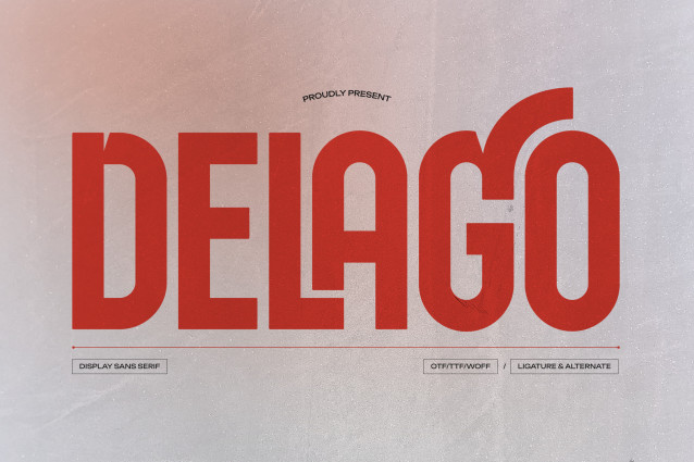 Delago Font - Befonts