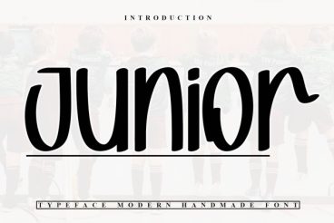 Junior Display Font