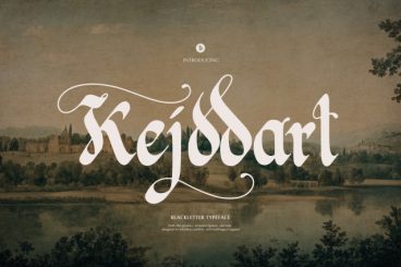 Kejddart Typeface